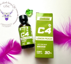 LỌ HÍT TĂNG HƯNG PHẤN POPPER C4 HƯƠNG CHANH ĐÀO 30ML