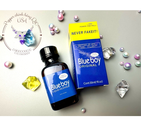 LỌ HÍT TĂNG HƯNG PHẤN  POPPER BLUE BOY 30ML