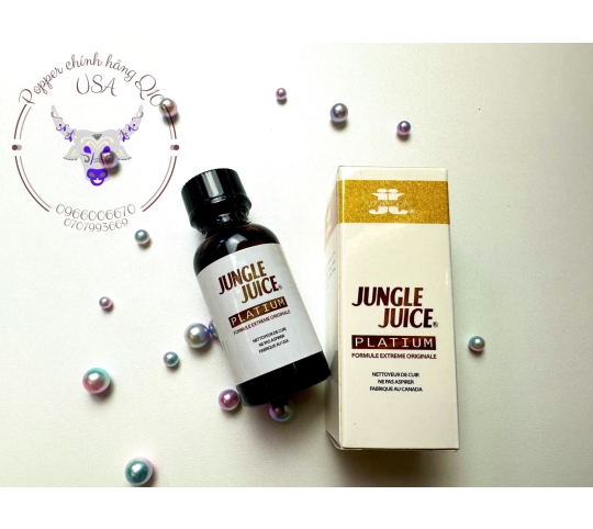 LỌ HÍT TĂNG HƯNG PHẤN POPPER JUNGLE JUICE PLATINUM VÀNG 30ML