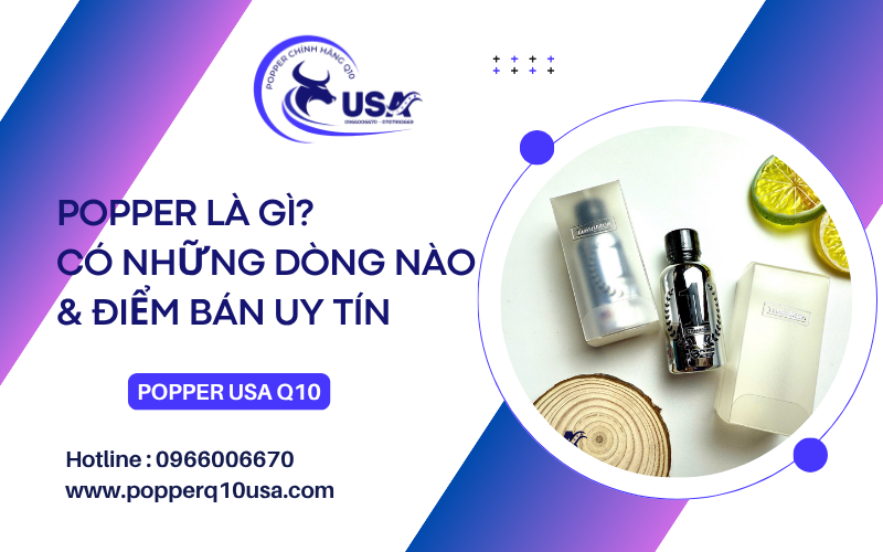 Cửa hàng popper tại sài gòn