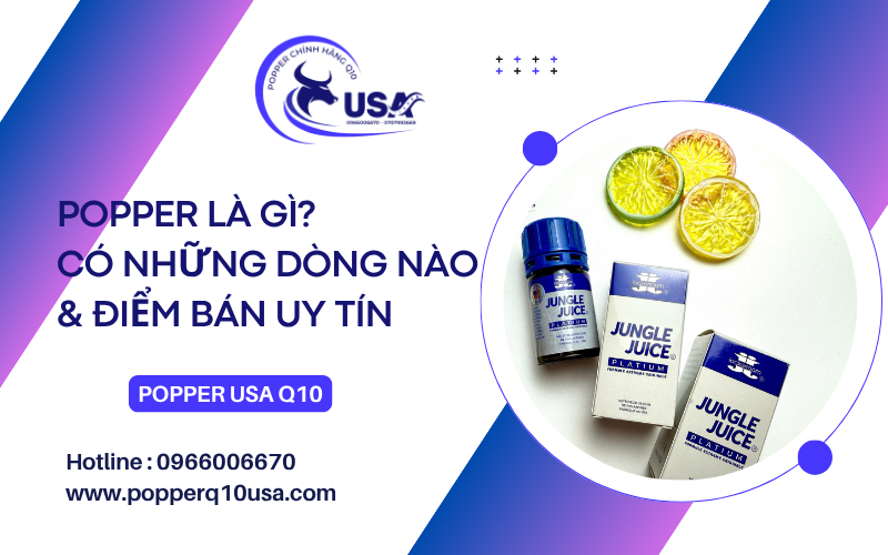 Cửa hàng bán popper uy tín tại TP HCM
