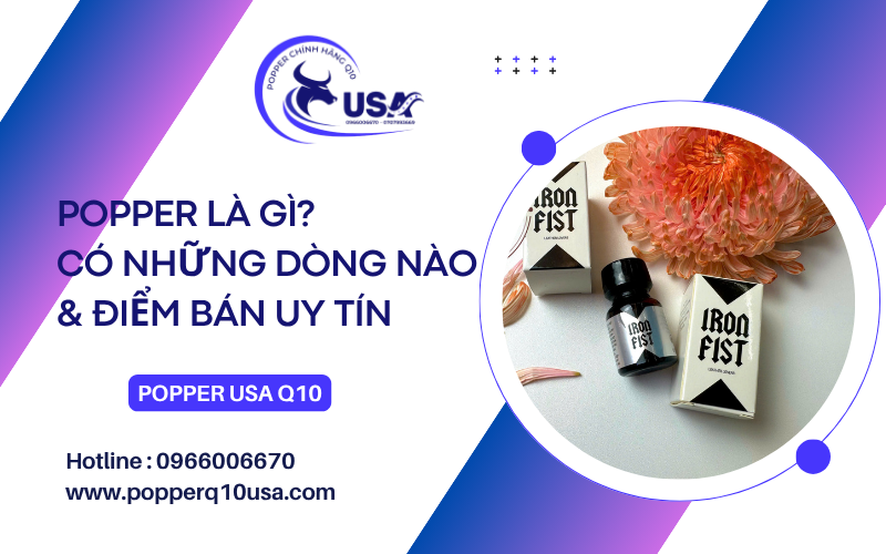 Popper uy tín tại TPHCM