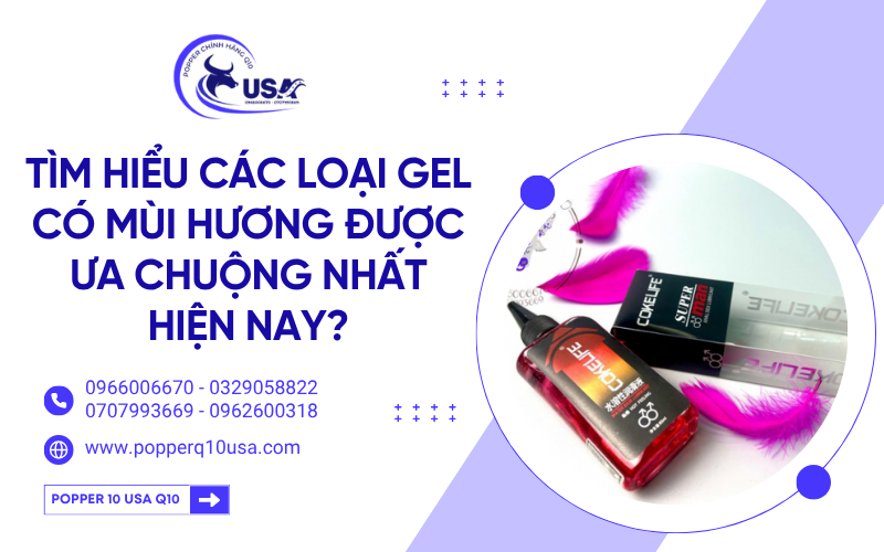 Các loại gel bôi trơn hiện nay