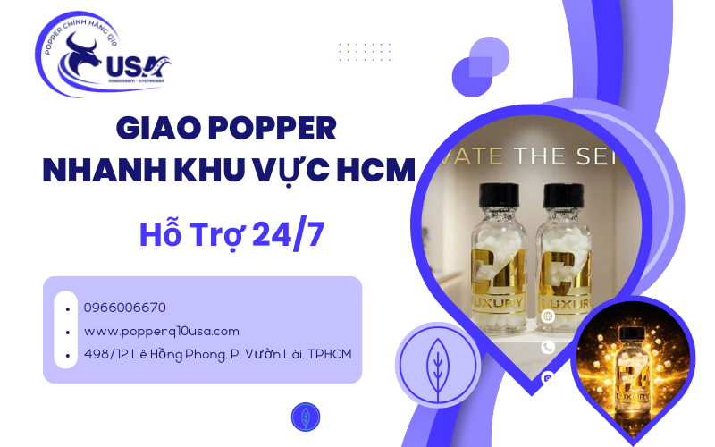 Dịch Vụ Giao Popper Hỏa Tốc Tại TP.HCM – Q10USA