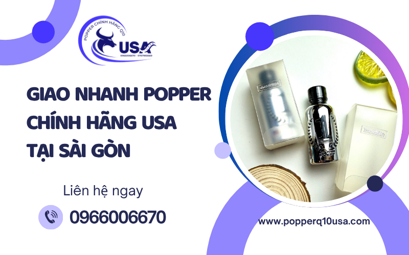 Q10 USA hỗ trợ khách hàng nhanh chóng, tư vấn popper đúng nhu cầu người dùng