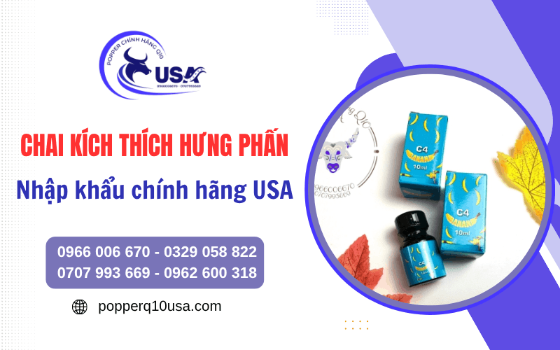chai kích thích hưng phấn