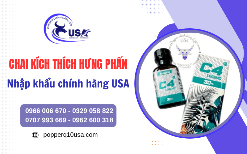 chai kích thích hưng phấn