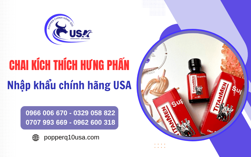 chai kích thích hưng phấn