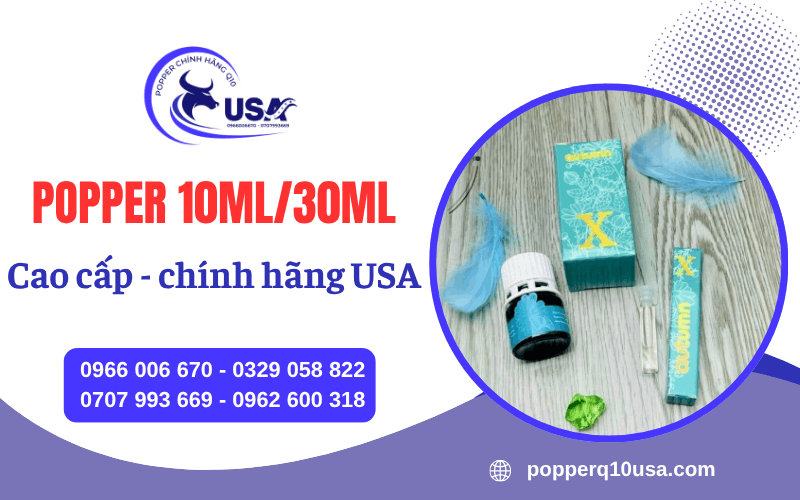 popper 10ml/30ml cao cấp