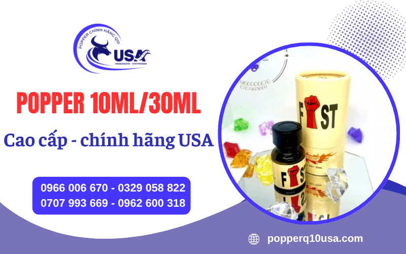 popper 10ml/30ml cao cấp