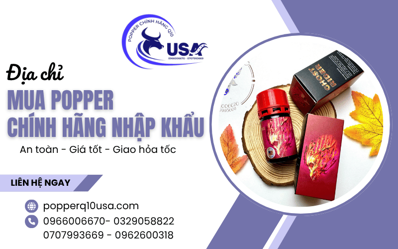 popper chính hãng nhập khẩu