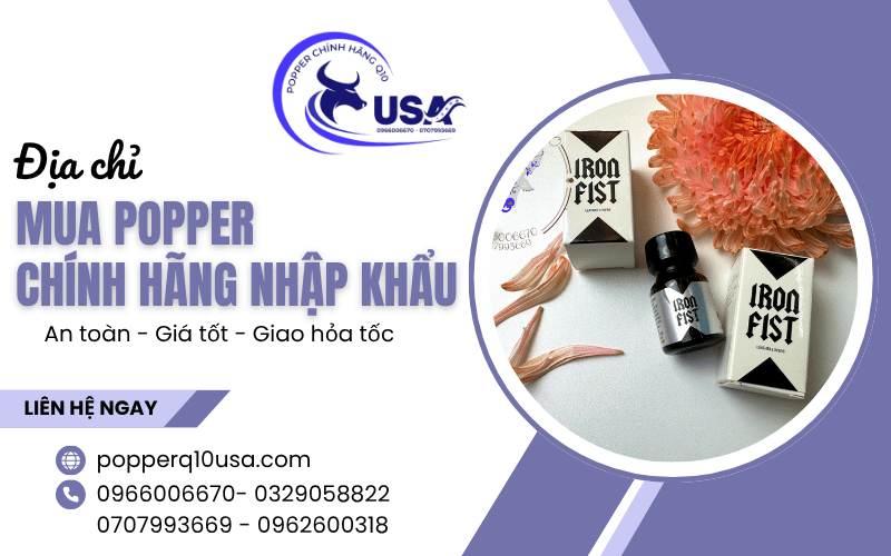 popper chính hãng nhập khẩu