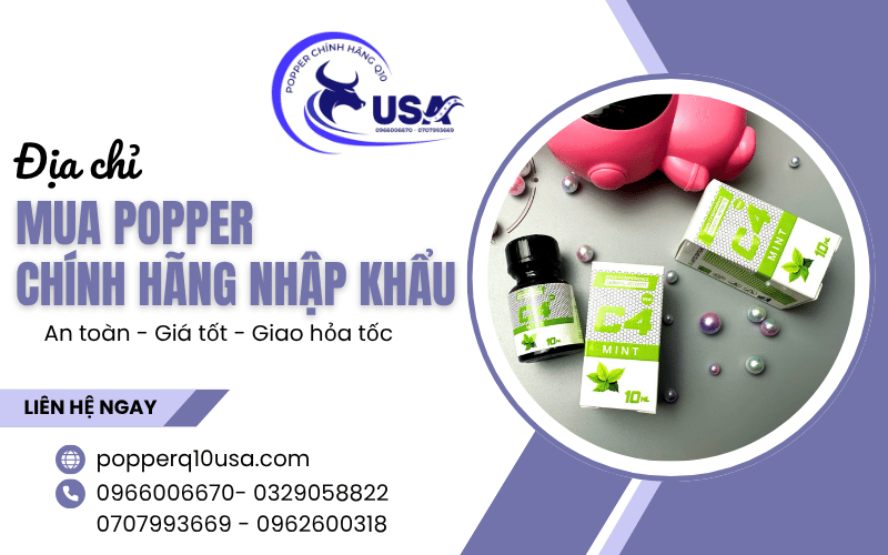 popper chính hãng nhập khẩu